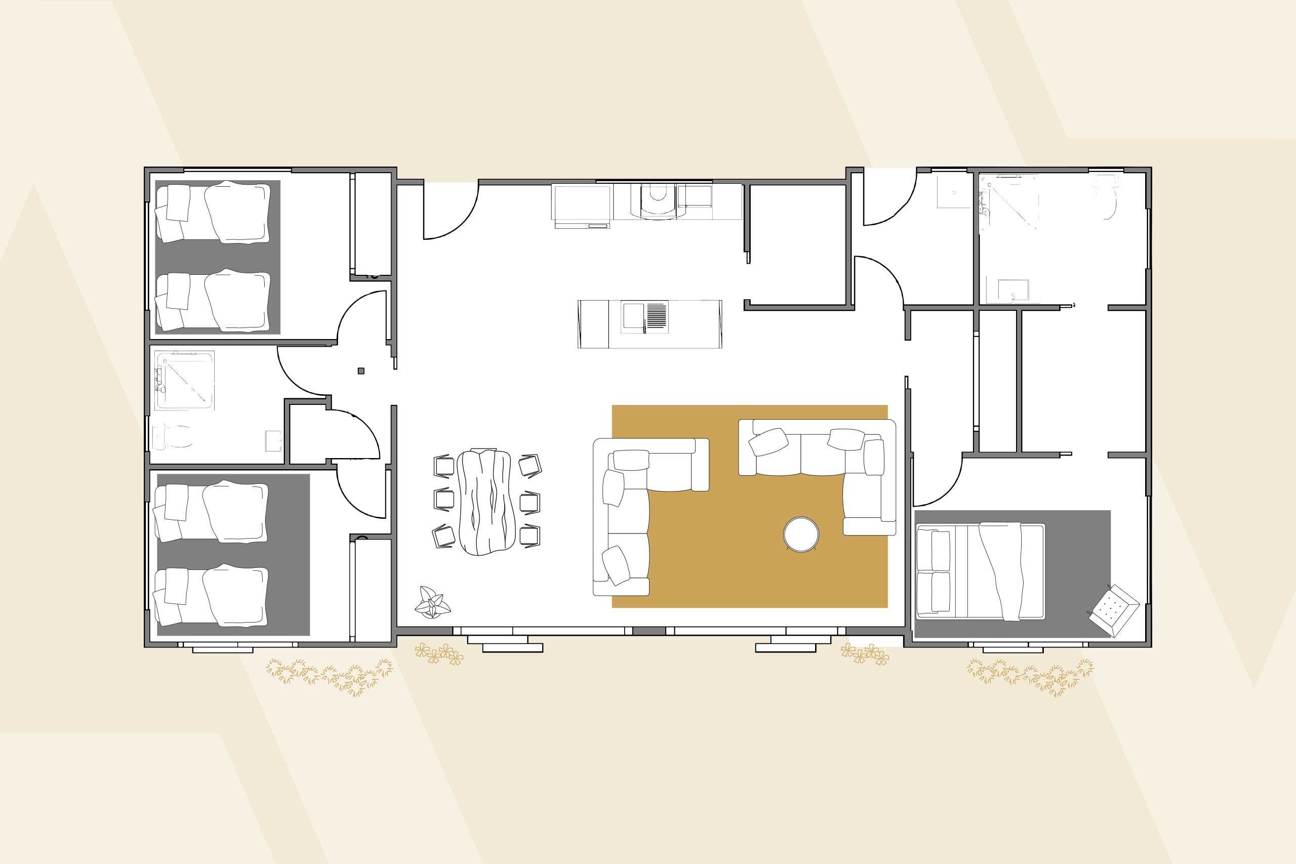 Forest Hill Floor Plan Render